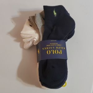 New with tags Ralph Lauren polo six pack socks